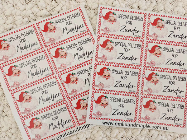 Christmas Labels