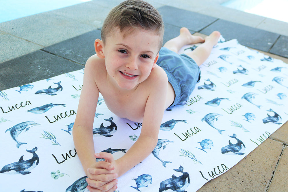 Personalised Beach Towel