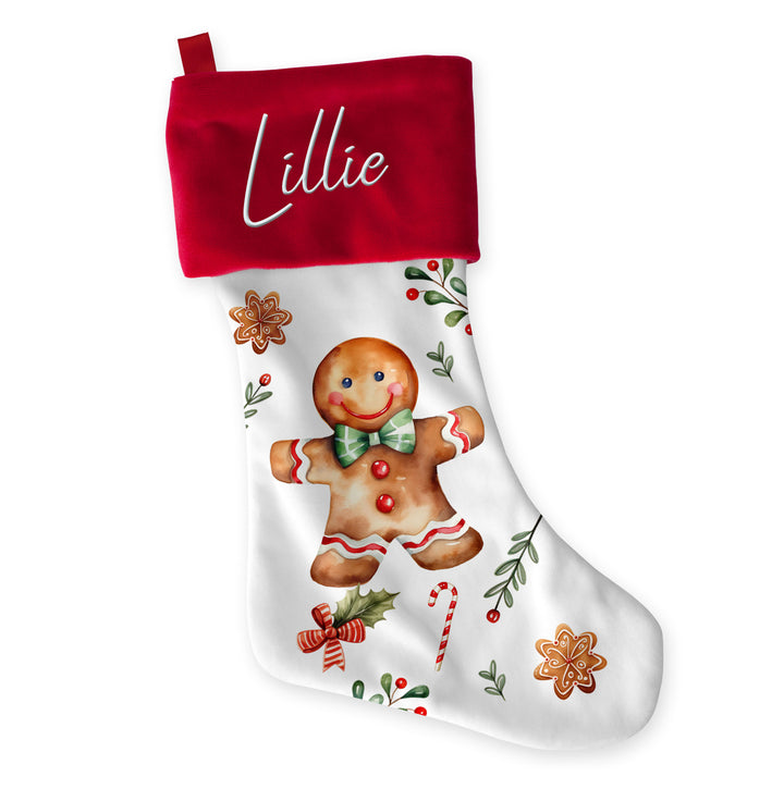 Gingerbread Christmas Stocking