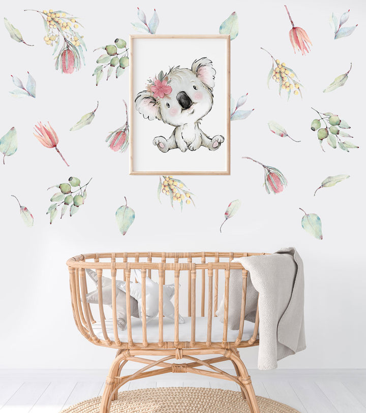 Australian Floral Wall Decals