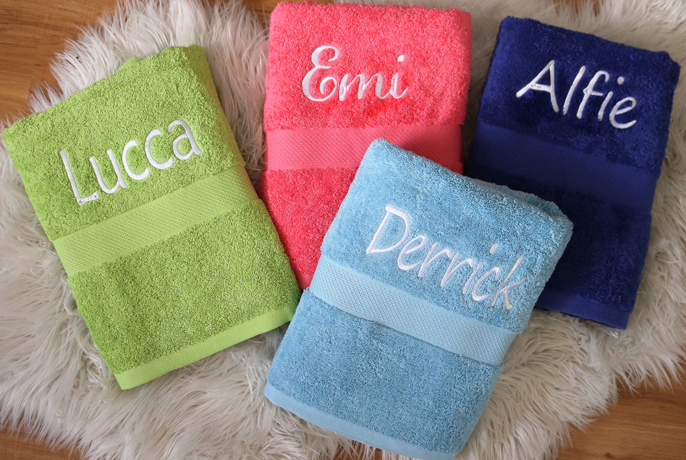 Personalised Bath Towel