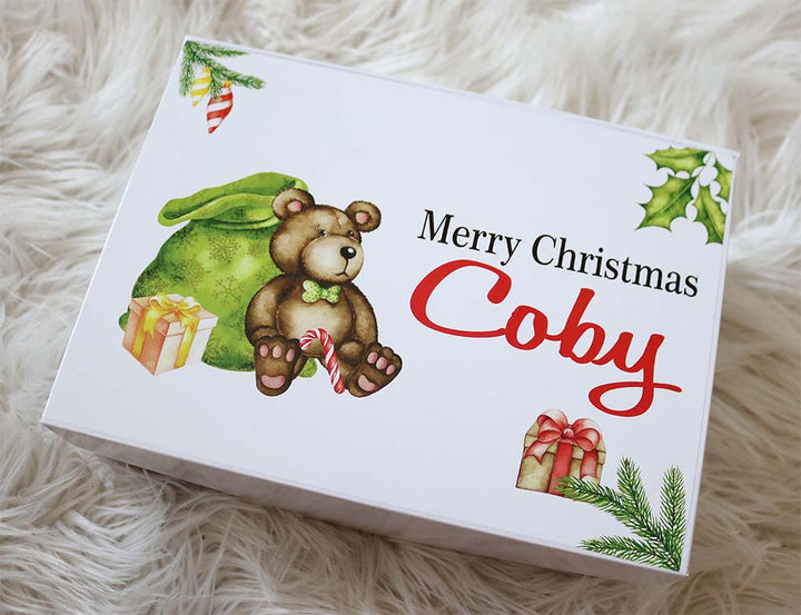 Bear Christmas Box