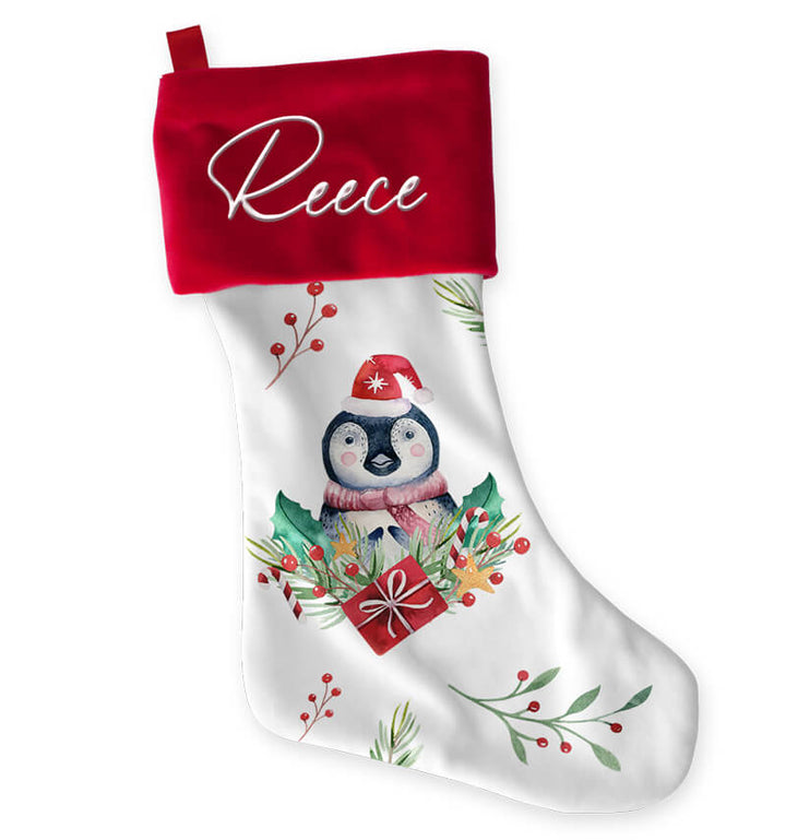 Penguin Christmas Stocking